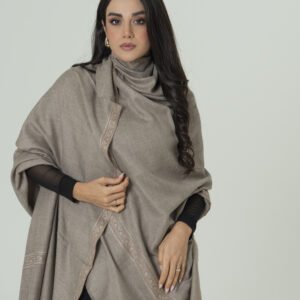 Alternative view of Ocean Velvet Pashmina – Royal Blue Touch