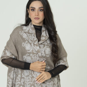 Frost Grey Pashmina – Subtle Perfection