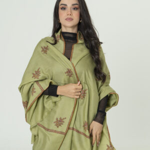 Moss Crown Pashmina – Natural Charm