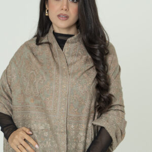 Vintage -Desert Bloom Pashmina – Feminine Warmth