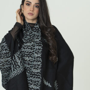 Alternative view of Royal Orchid Pashmina – Floral Elegance