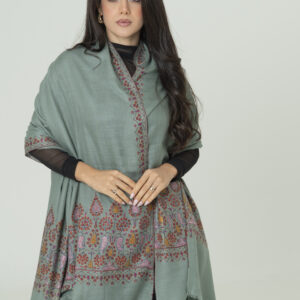 Royal Teal Pashmina – Bold Luxury Weave