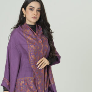 Alternative view of Minted Elegance Pashmina – Soft Freshness