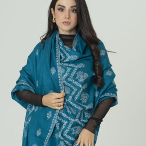 Ocean Velvet Pashmina – Royal Blue Touch