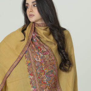 Alternative view of Golden Sand Pashmina – Heritage Craft