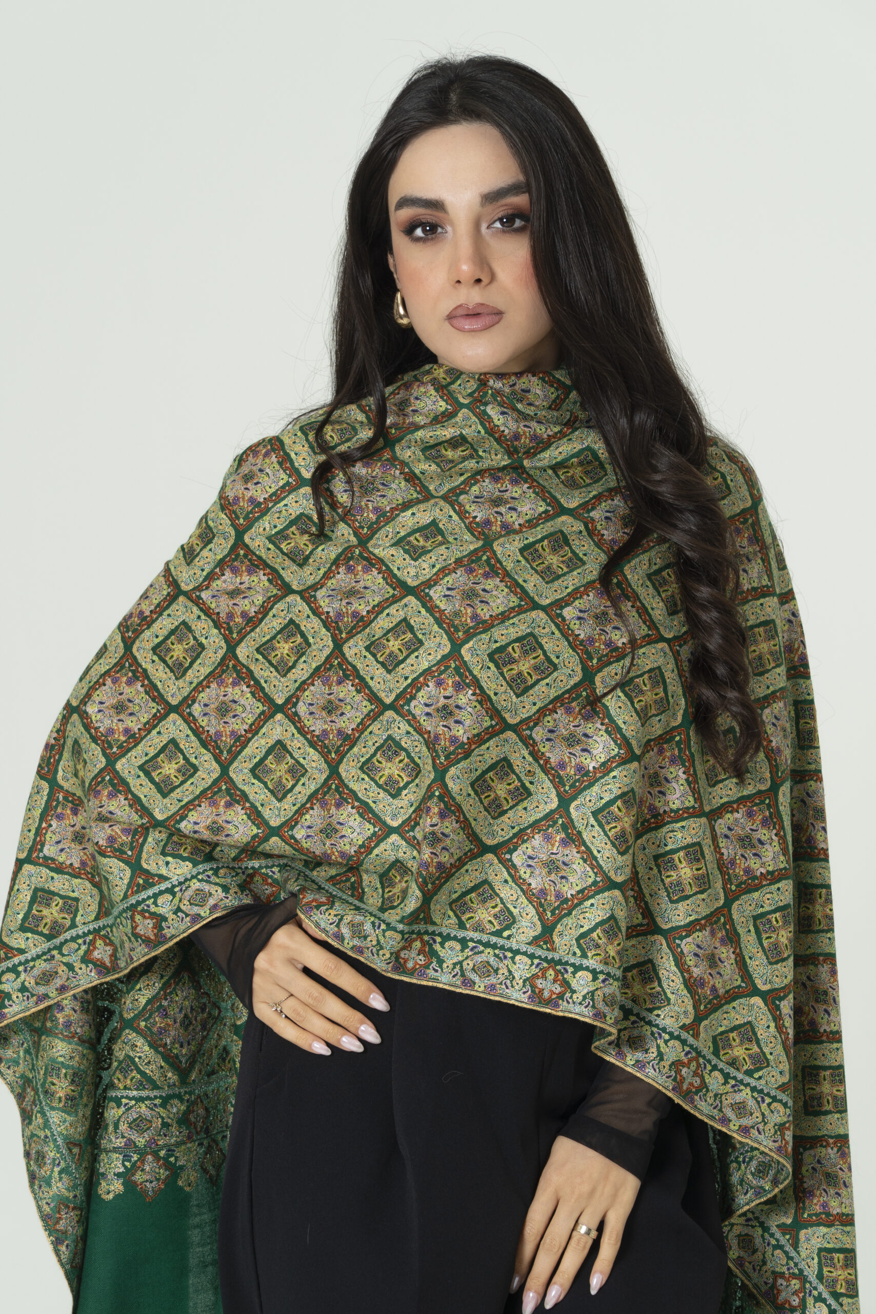 Ocean Whisper Pashmina – Gentle Warmth