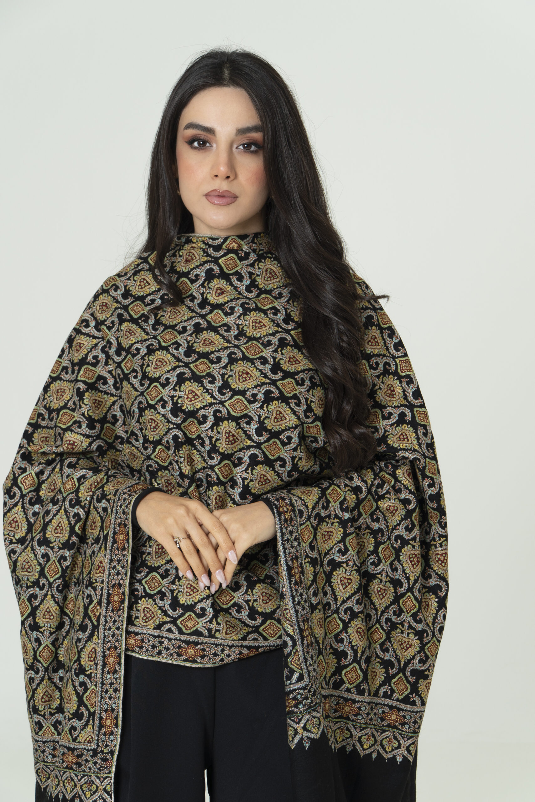 Royal Blush Pashmina – Signature Elegance