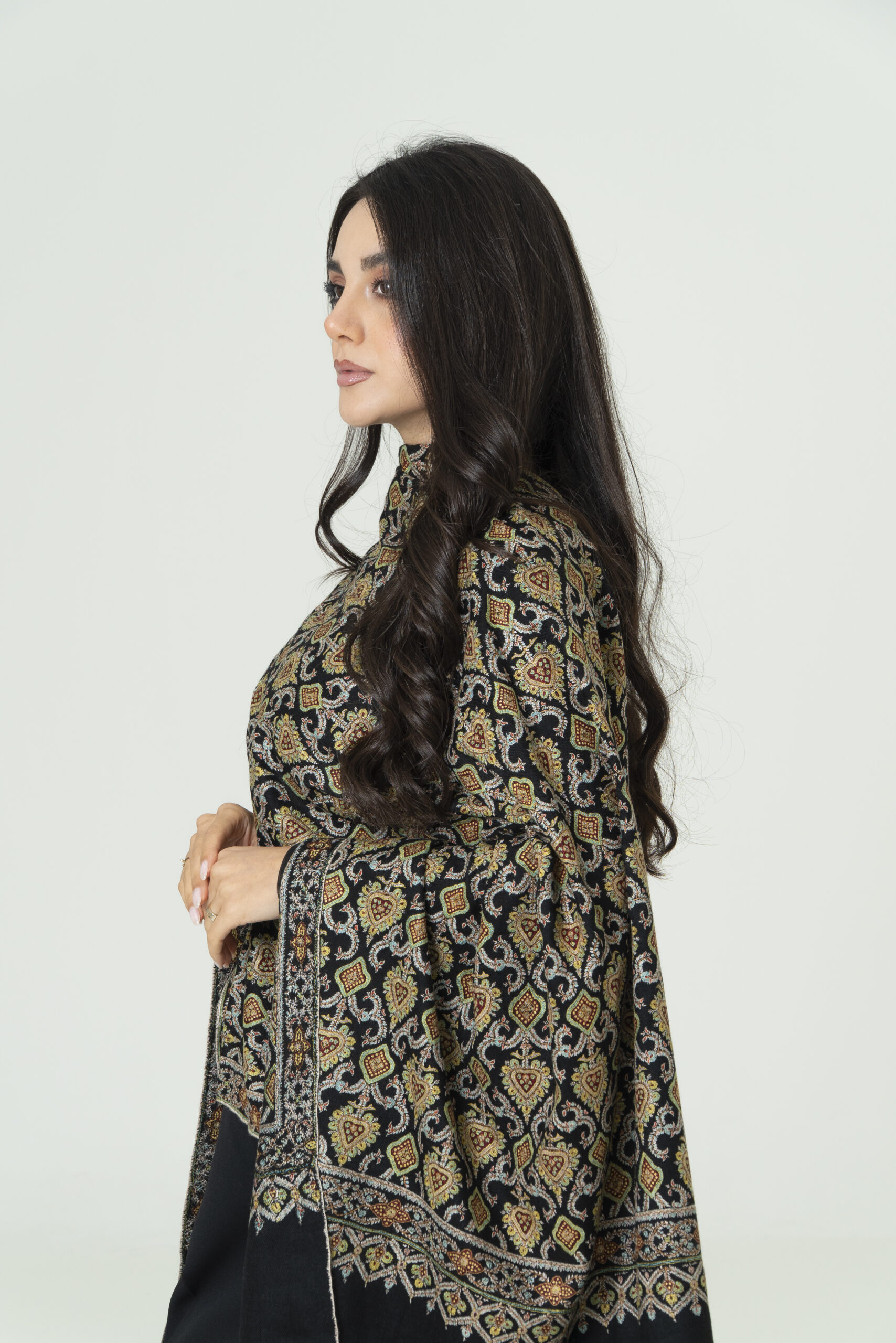 Royal Blush Pashmina – Signature Elegance - Image 2