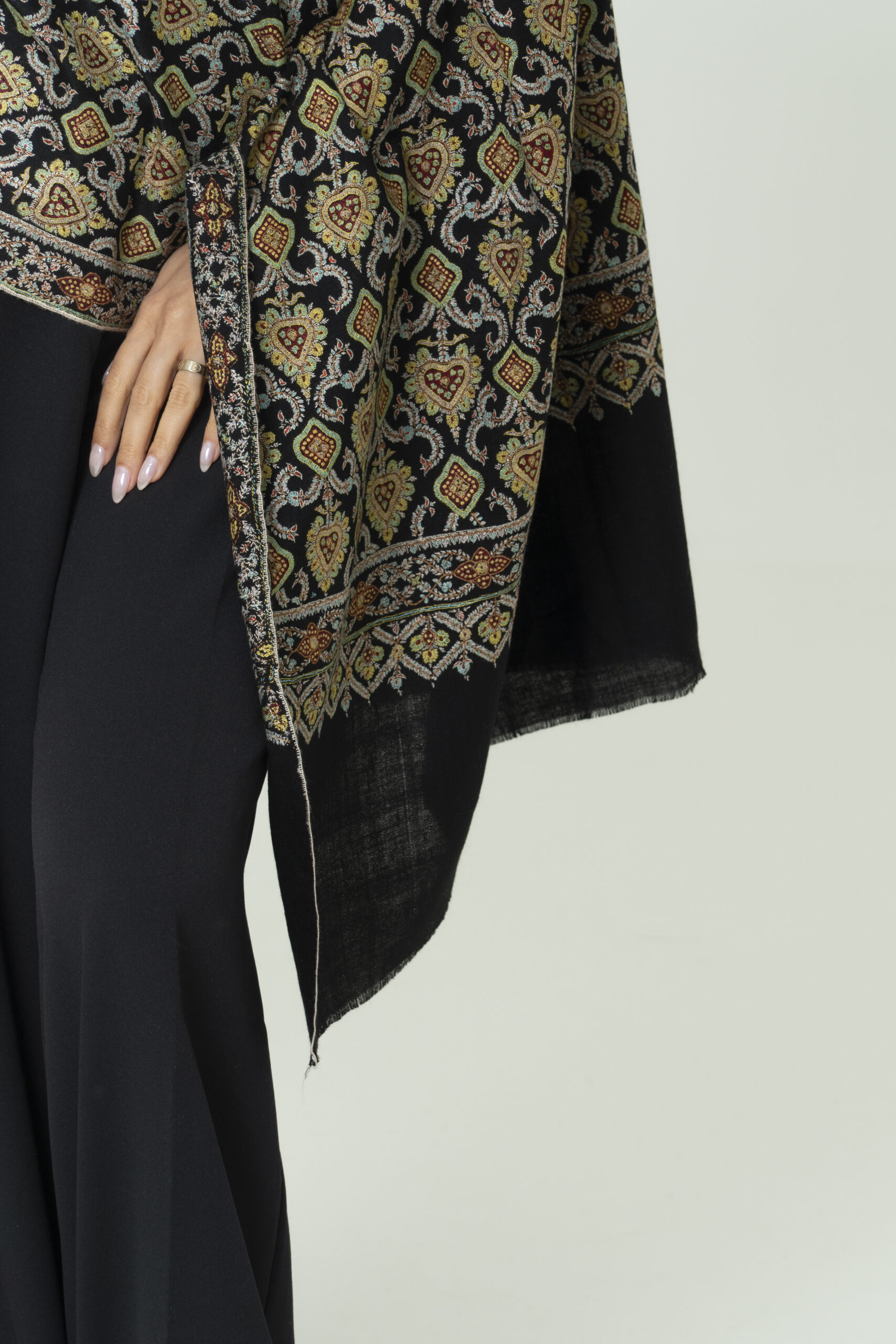 Royal Blush Pashmina – Signature Elegance - Image 4