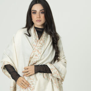 Majestic Ivory Pashmina – Royal Comfort