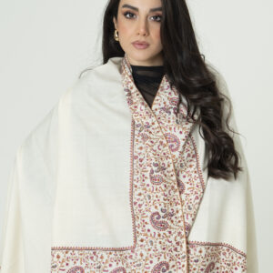 Crystal Beige Pashmina – Gentle Elegance