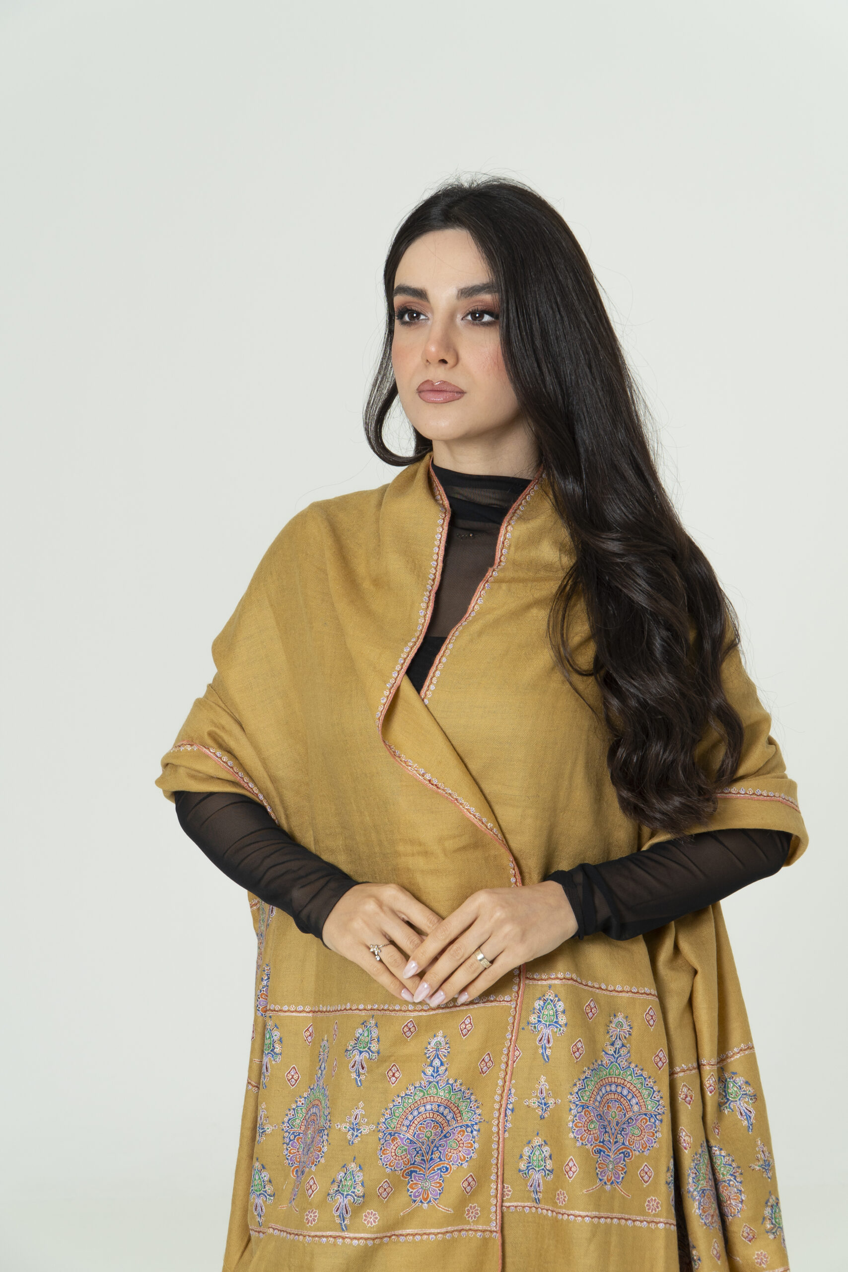 Golden Sand Pashmina – Heritage Craft - Image 2