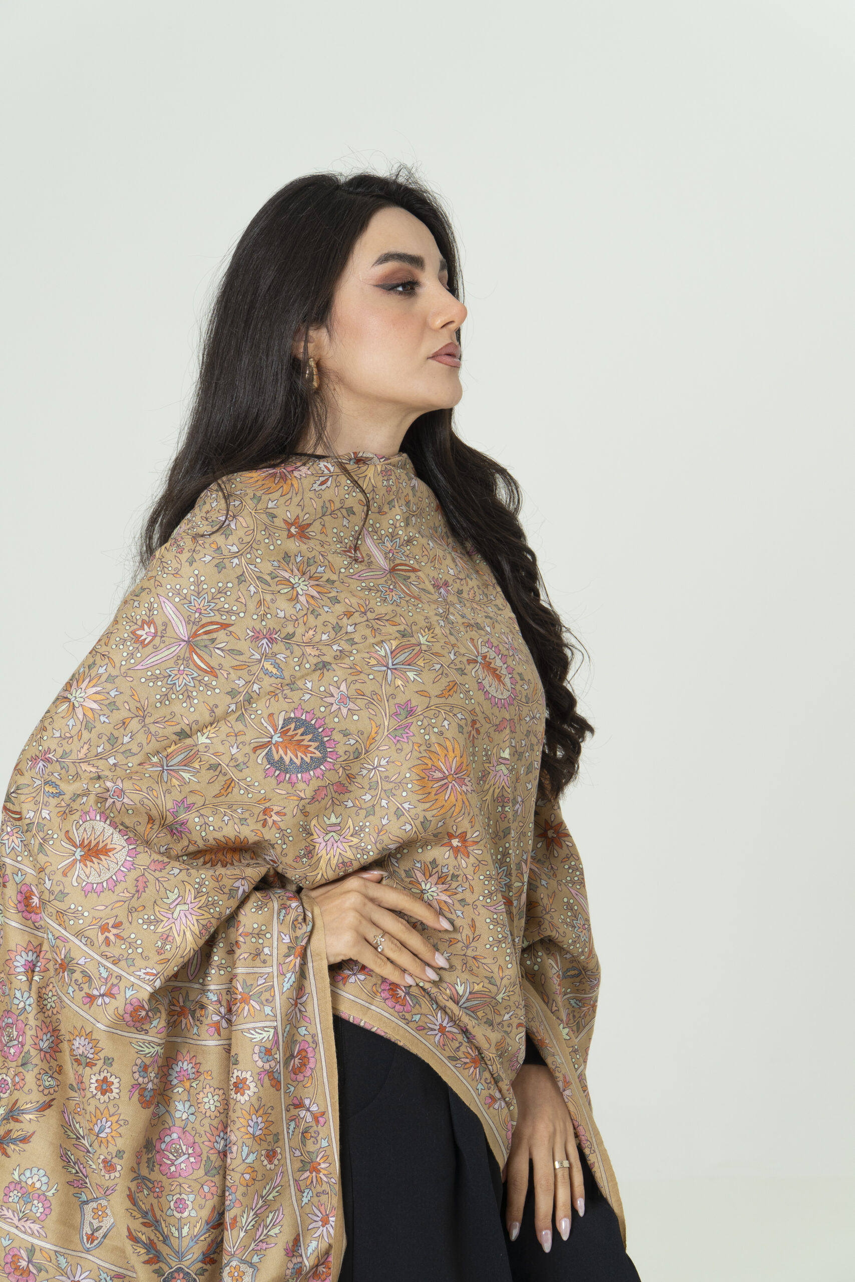 kalamkari Cashmere Dream Pashmina – Pure Softness - Image 3
