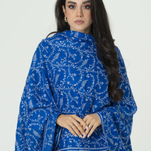 Midnight Bloom Pashmina – Timeless Elegance