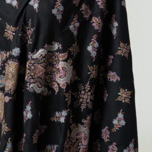 Royal Orchid Pashmina – Floral Elegance