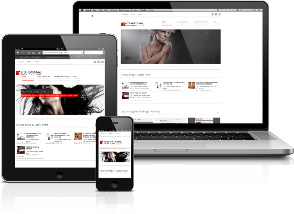 mobile responsive web design isky creative موقع ويب متجاوب