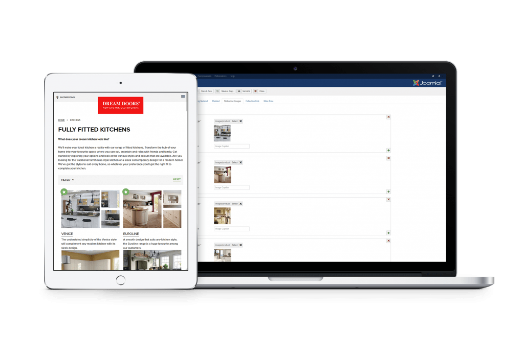 backend frontend visual